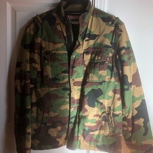 Urban outfitters camo coat